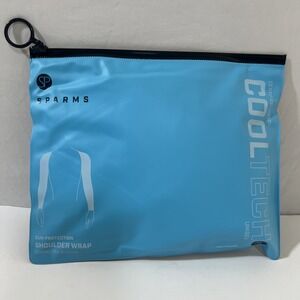 SParms UPF 50+ Shoulder Wrap Sun Protection Cooling Sleeves Black XL Unisex